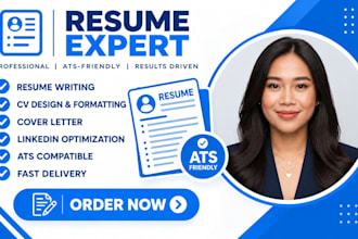 write your professional resume and cover letter using my recruiting expertise