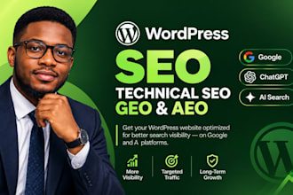 do wordpress SEO, ai search visibility, GEO and aeo optimization