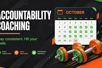 be your daily fitness accountability partner and keep you consistent