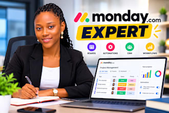 setup monday consultant monday boards monday automations mondaycrm monday expert