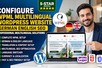 configure wpml multilingual wordpress website german english SEO