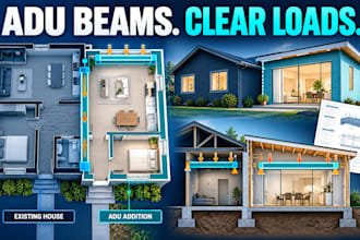 calculate beams and headers for an adu or home addition