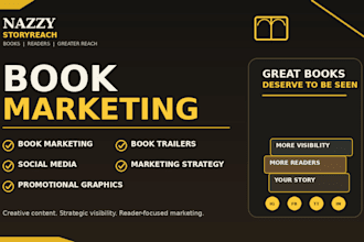 help authors market and promote their books professionally