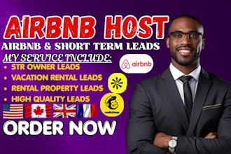 generate targeted airbnb leads, vacation rental leads short term rental leads