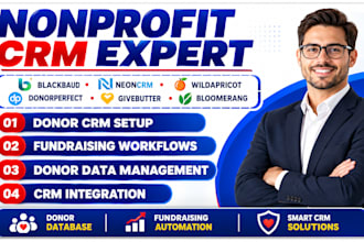 do non profit blackbaud neon crm wildapricot donorperfect givebutter bloomerang