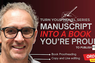 line edit, novel book formatting, copy edit, proofread your fiction book series