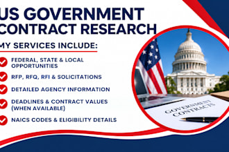find US federal, state and local government contract opportunities