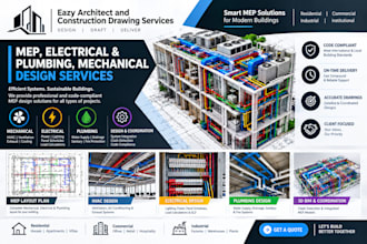 do architecture, mep, hvac, electrical, plumbing, residential, commercial permit