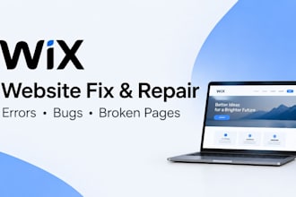 fix wix website ai generated site repair broken pages errors bug fixing