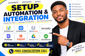gohighlevel companycam acculynx knowify buildops zapier google drive quickbooks