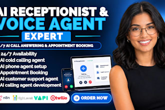 build ai calling agent ai receptionist ai voice agent for cold calling vapi