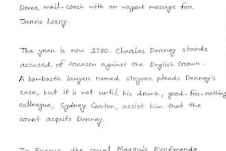 provide beautiful handwritten notes and documents