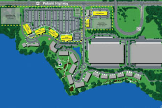 draw 2d site plan for permit,color property layout,town illustrator map,city lot