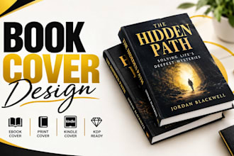 design a professional book cover