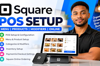 setup and optimize your square pos system and square online