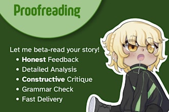 proofread your short stories