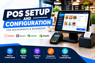 do toast pos, square pos, clover pos and shopify pos