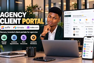 build a client deliverables portal for your agency using softr  maake