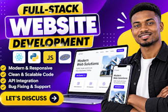 create smart ai powered website with wordpress and full stack development