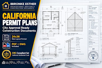 draft california permit plans for city approval