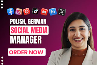 polish social media marketing manager and instagram content creator
