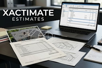 prepare xactimate estimate and review xactimate estimate reports