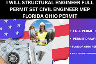 structural engineer full permit set civil engineer mep massachusetts ohio permit