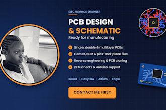pcb schematic designing, pcb production and reverse engineering for you
