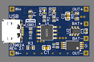 design lithium battery bms pcb, battery charger and power management board