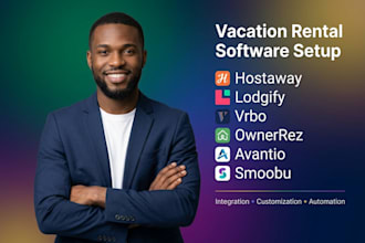 setup vacation rental software via hostaway lodgify vrbo ownerrez avantio smoobu
