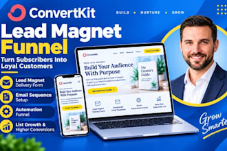 do converkit lead magnet kit delivery form kit sequence kit automation funnel