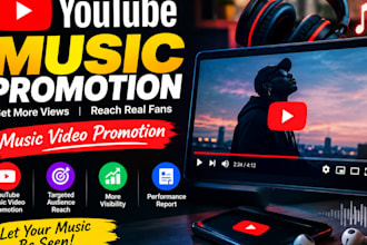 do youtube music promotion and music video promotion