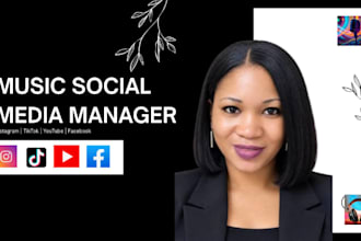 be your social media manager for musicians and artists