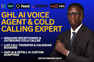 build retell ai agent, vapi ai calling agent, ghl ai voice agent ai cold calling