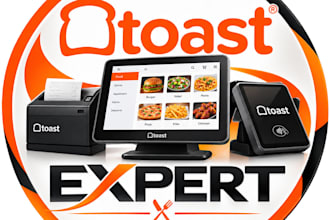 setup your toast pos, menu and online ordering