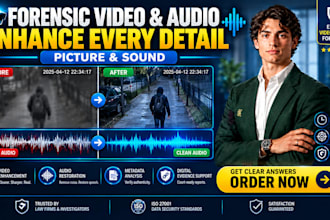 do forensic cctv audio enhancement video enhancement surveillance audio clarity