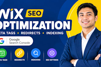 optimize wix seo meta tags redirect google search console