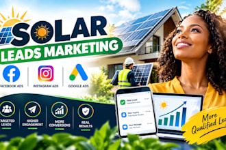 solar company leads marketing solar installation leads facebokk ads google ads