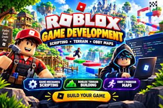 do game mechanics scripting roblox terrain building obby parkour maps