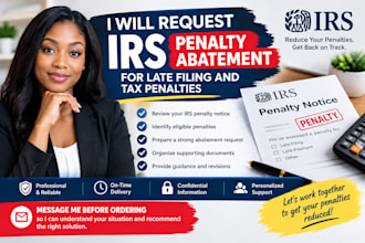 request irs penalty abatement for late filing and tax penalties