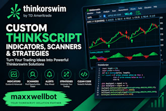 code custom thinkorswim thinkscript indicators, scanner and strategies