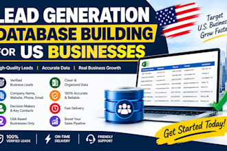 lead generation database building for US businesses