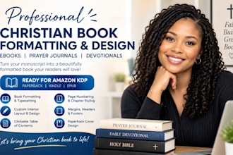 format christian ebook prayer journal daily devotional book layout