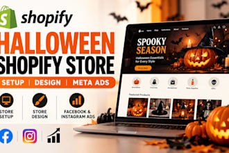 build halloween shopify store black friday, do shopify promotion halloween sales