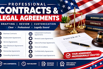 draft professional contracts and legal agreements