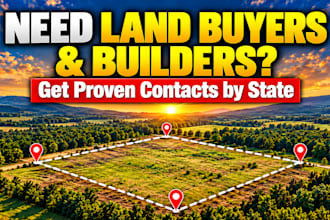 provide proven land buyers and builders to you