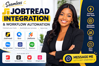 integrate jobtread quo jotform ringcentral companycam gmail motion housecall pro