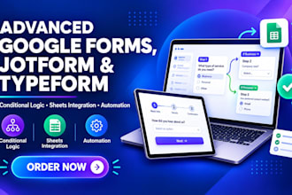 build advanced google forms, jotform and typeform with conditional logic