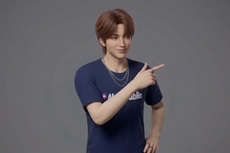 create ai character model and realistic ai art