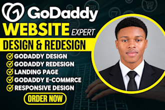 godaddy website design godaddy website redesign on godaddy website builder